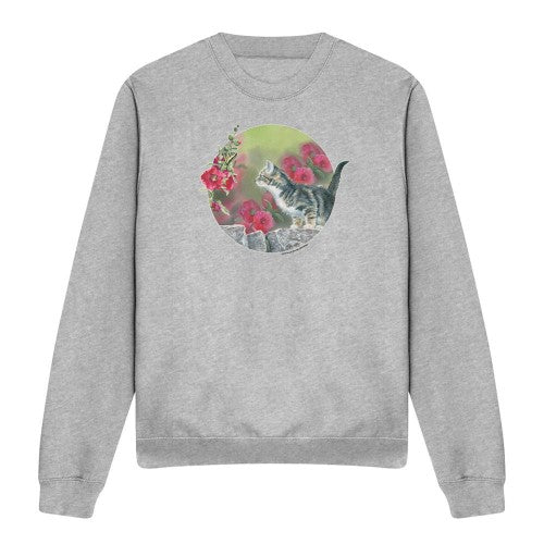Front - Wild Wings Unisex Adult Kitten Sweatshirt