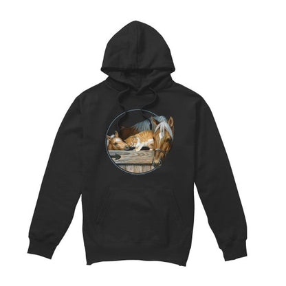 Front - Wild Wings Unisex Adult Everyone Loves Kitty Hoodie