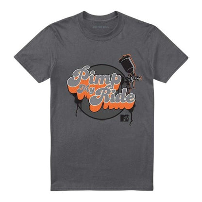 Front - Pimp My Ride Unisex Adult Paint Gun T-Shirt