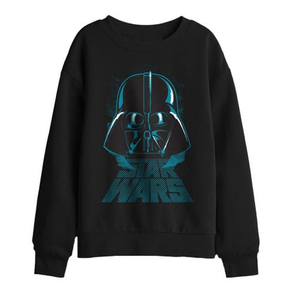 Front - Star Wars Childrens/Kids Darth Vader Distressed Sweatshirt