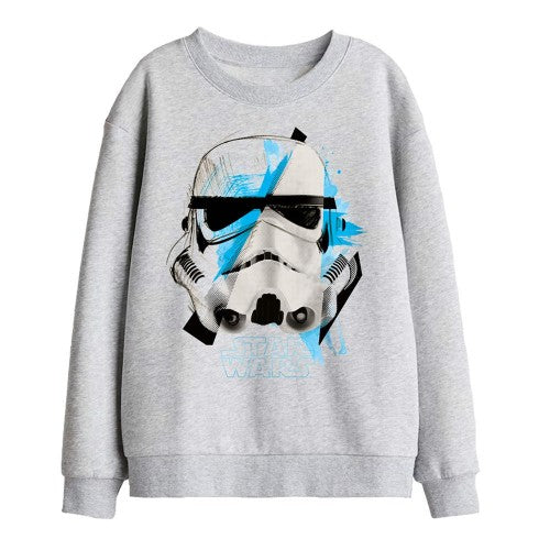 Front - Star Wars Childrens/Kids Trooper Cuts Sweatshirt
