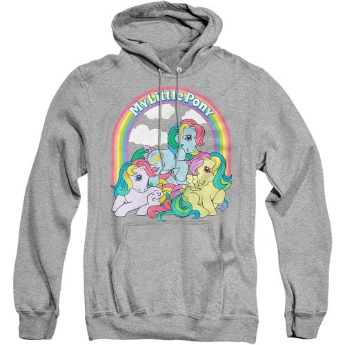 Front - My Little Pony Womens/Ladies Under The Rainbow Heather Hoodie