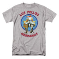 Front - Breaking Bad Mens Los Pollos Emblem Heather T-Shirt