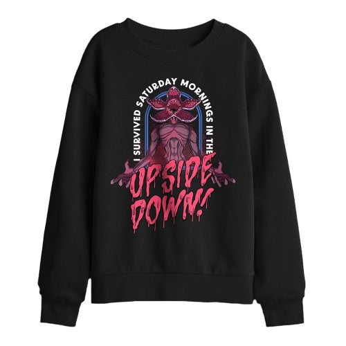 Front - Stranger Things Childrens/Kids Survival Demogorgon Sweatshirt