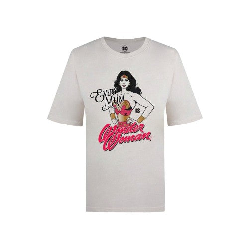 Front - DC Comics Womens/Ladies Every Mum Is Wonder Woman Oversized T-Shirt