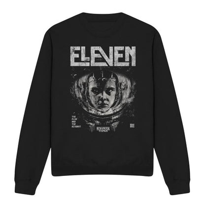 Front - Stranger Things Unisex Adult Laboratory Eleven Sweatshirt