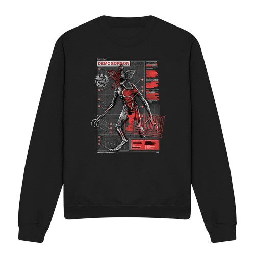 Front - Stranger Things Unisex Adult Demogorgon Monster Sweatshirt