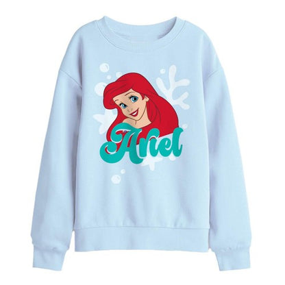 Front - The Little Mermaid Childrens/Kids Ariel Sweatshirt