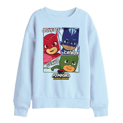 Front - PJ Masks Childrens/Kids Comic Sweatshirt