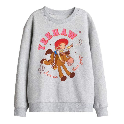 Front - Disney Childrens/Kids Yeehaw Jessie & Bullseye Sweatshirt