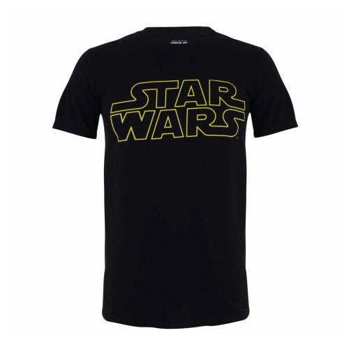 Front - Star Wars Mens Logo T-Shirt