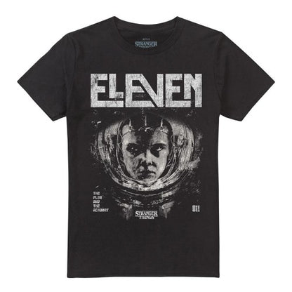 Front - Stranger Things Unisex Adult Laboratory Eleven T-Shirt
