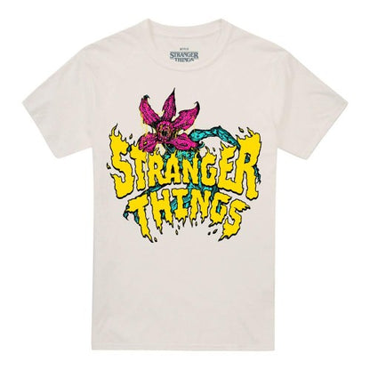 Front - Stranger Things Unisex Adult Cruiser Demogorgon T-Shirt