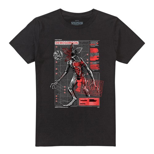 Front - Stranger Things Unisex Adult Demogorgon Monster T-Shirt