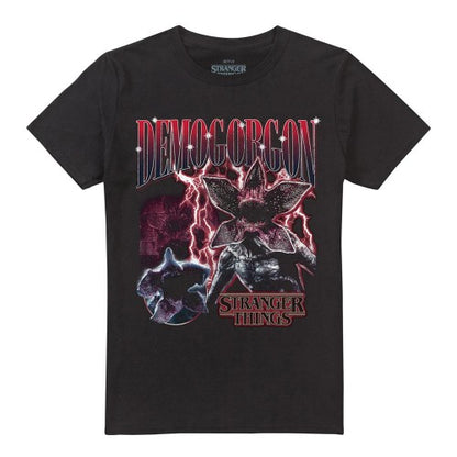 Front - Stranger Things Unisex Adult Demogorgon Homage T-Shirt