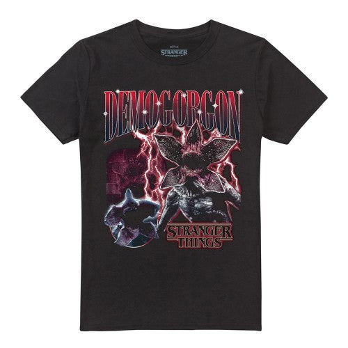 Front - Stranger Things Unisex Adult Demogorgon Homage T-Shirt