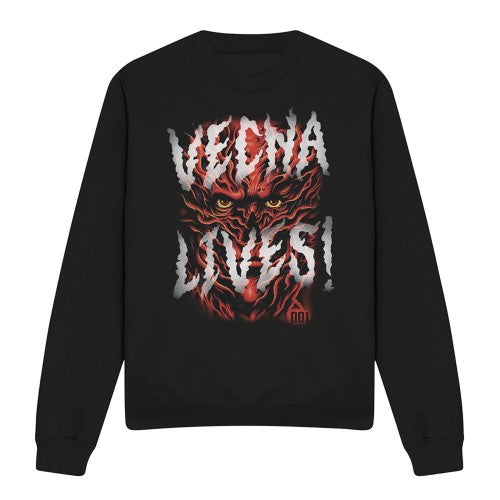 Front - Stranger Things Unisex Adult Vecna Lives Sweatshirt