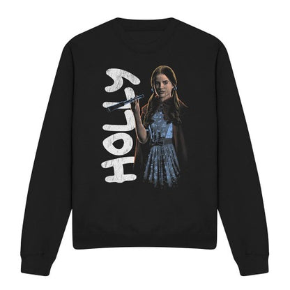 Front - Stranger Things Unisex Adult Holly Neo Homage Sweatshirt