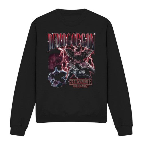 Front - Stranger Things Unisex Adult Demogorgon Homage Sweatshirt