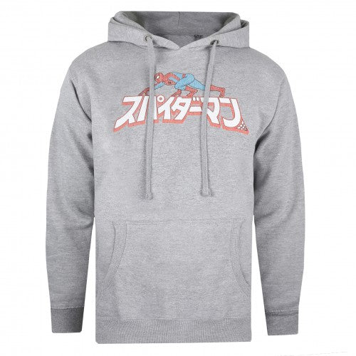 Front - Spider-Man Mens Crawl Japanese Hoodie