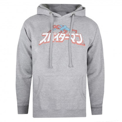 Front - Spider-Man Mens Crawl Japanese Hoodie
