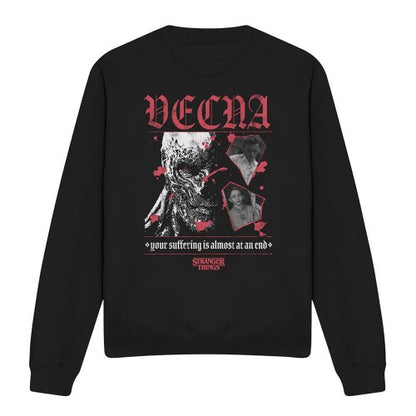 Front - Stranger Things 4 Unisex Adult Suffering Vecna Sweatshirt