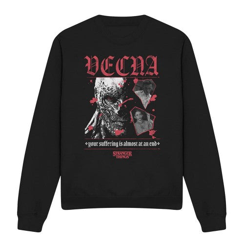 Front - Stranger Things 4 Unisex Adult Suffering Vecna Sweatshirt