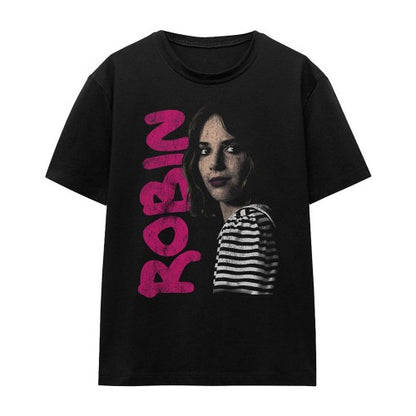 Front - Stranger Things Womens/Ladies Robin Neo Homage T-Shirt