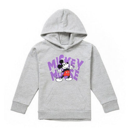 Front - Disney Girls Mickey Mouse Bubble Hoodie