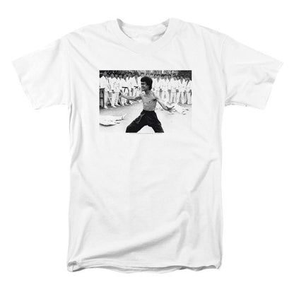 Front - Bruce Lee Mens Battle T-Shirt
