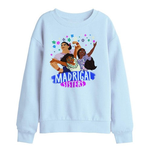 Front - Encanto Childrens/Kids Madrigal Sisters Sweatshirt
