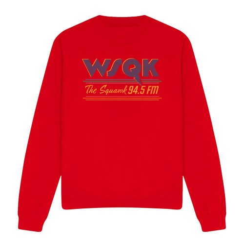 Front - Stranger Things Unisex Adult Wsqk The Squawk Sweatshirt