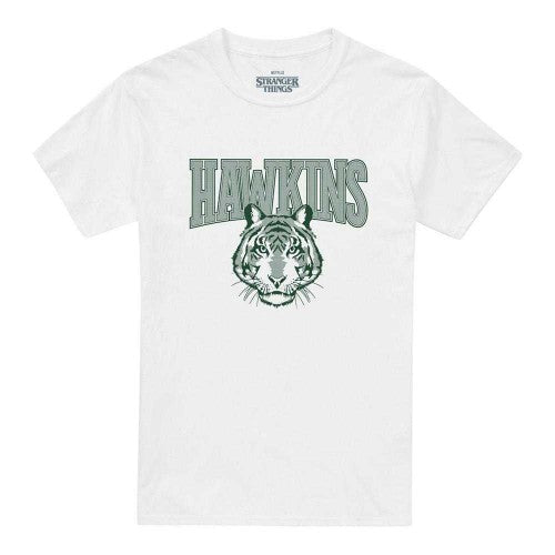 Front - Stranger Things Unisex Adult Hawkins High 1987 Back Print T-Shirt