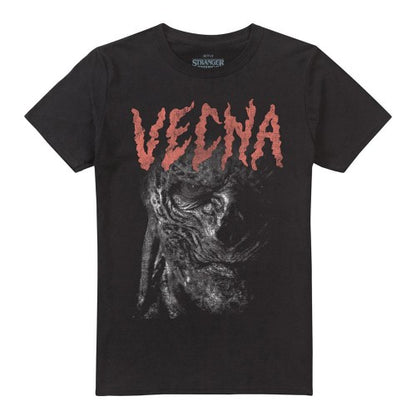 Front - Stranger Things Unisex Adult Vecna Face T-Shirt