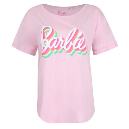 Front - Barbie Womens/Ladies Retro Colours T-Shirt