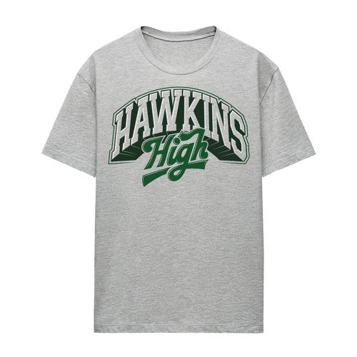 Front - Stranger Things Womens/Ladies Hawkins High Logo T-Shirt