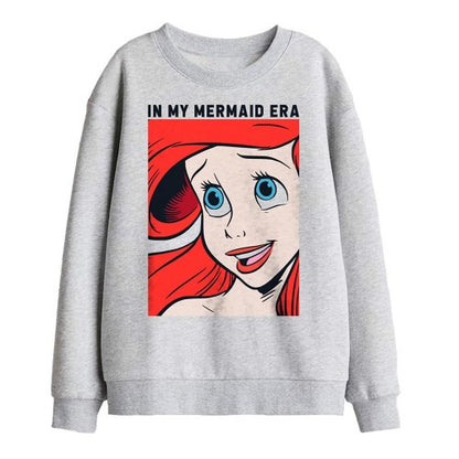 Front - Disney Princess Childrens/Kids Mermaid Era Sweatshirt