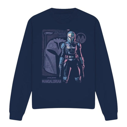 Front - Star Wars: The Mandalorian Unisex Adult Bo-Katan Kryze Hero Sweatshirt
