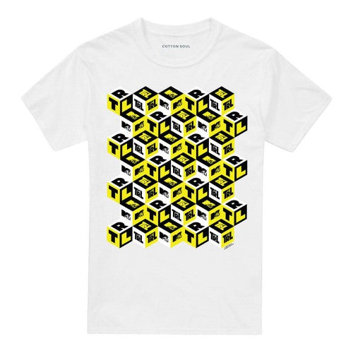 Front - MTV Unisex Adult TRL Checkered T-Shirt