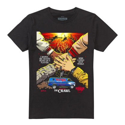 Front - Stranger Things Unisex Adult Butcher Billy Chapter 1 T-Shirt