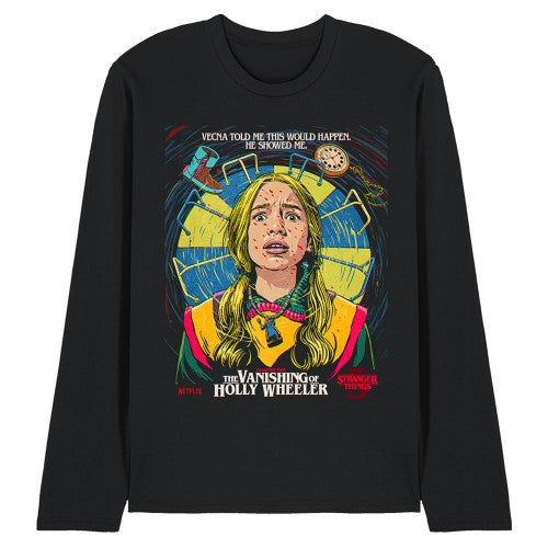 Front - Stranger Things 5 Unisex Adult Butcher Billy Chapter 2 Long-Sleeved T-Shirt