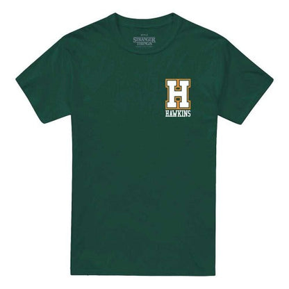 Front - Stranger Things Unisex Adult Class Of 87 Hawkins Back Print T-Shirt