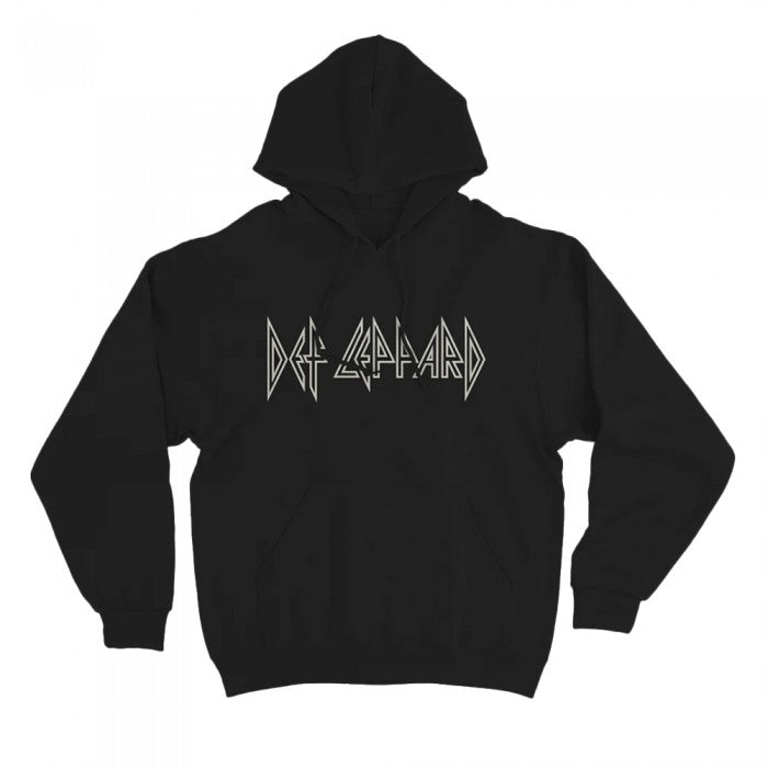 Front - Def Leppard Mens Logo Hoodie
