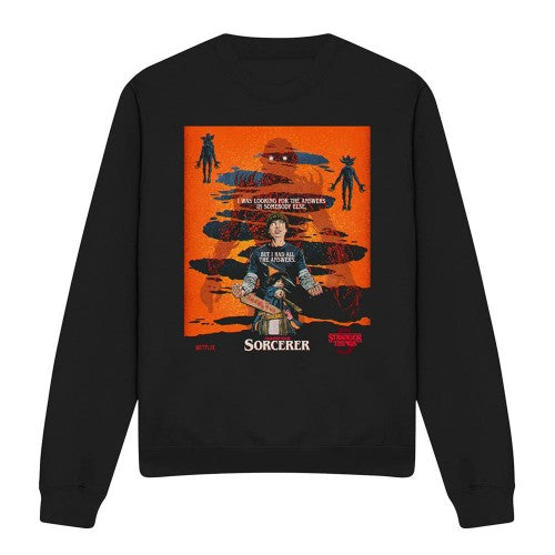 Front - Stranger Things 5 Unisex Adult Butcher Billy Chapter 4 Sweatshirt