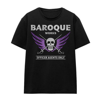 Front - One Piece Womens/Ladies Baroque Works Agent T-Shirt
