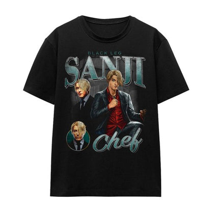 Front - One Piece Womens/Ladies Sanji Homage T-Shirt