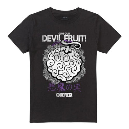 Front - One Piece Unisex Adult Gumgum Devil Fruit T-Shirt