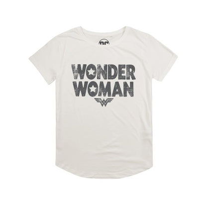 Front - Wonder Woman Womens/Ladies Star Logo T-Shirt