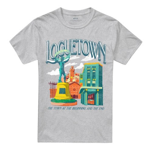 Front - One Piece Unisex Adult Loguetown The Beginning And The End T-Shirt