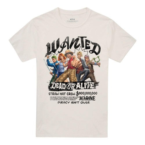 Front - One Piece Unisex Adult Straw Hat Crew Dead Or Alive T-Shirt